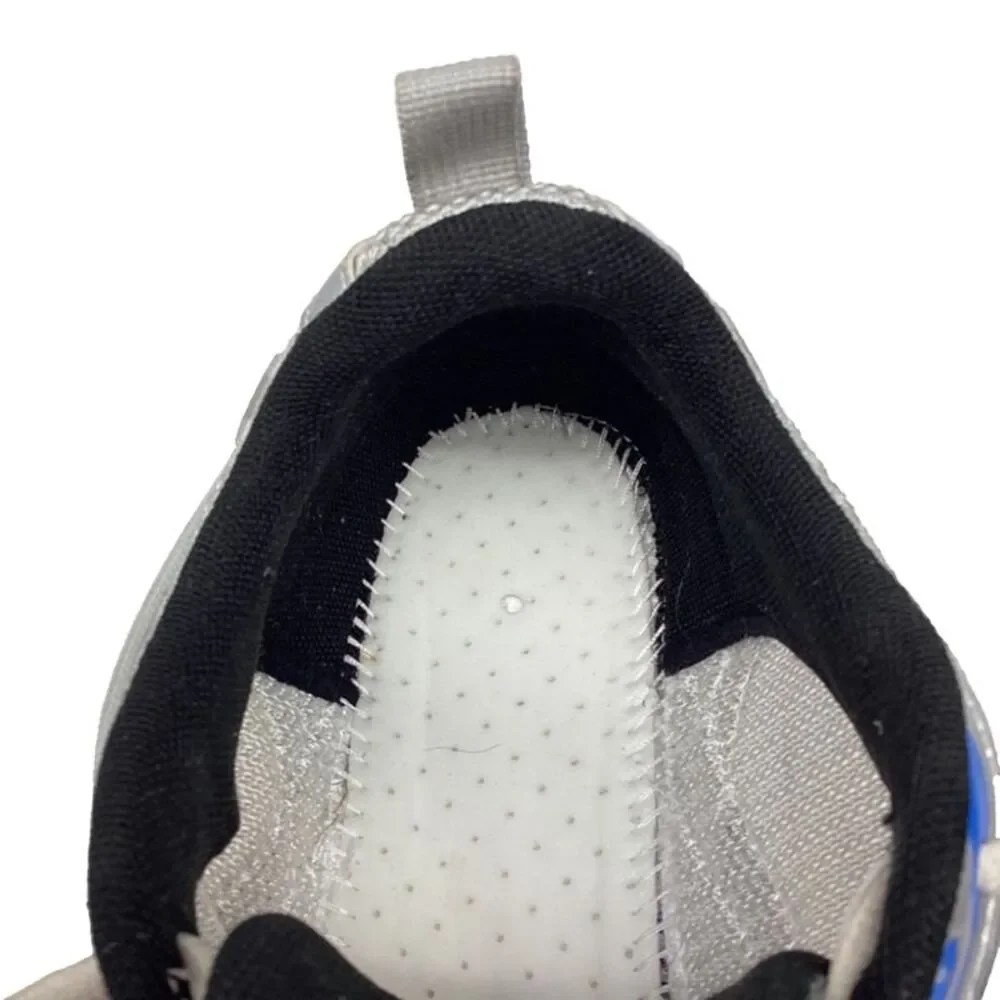 Balenciaga Radar Gradient Lines Sneakers in Silver Polyester